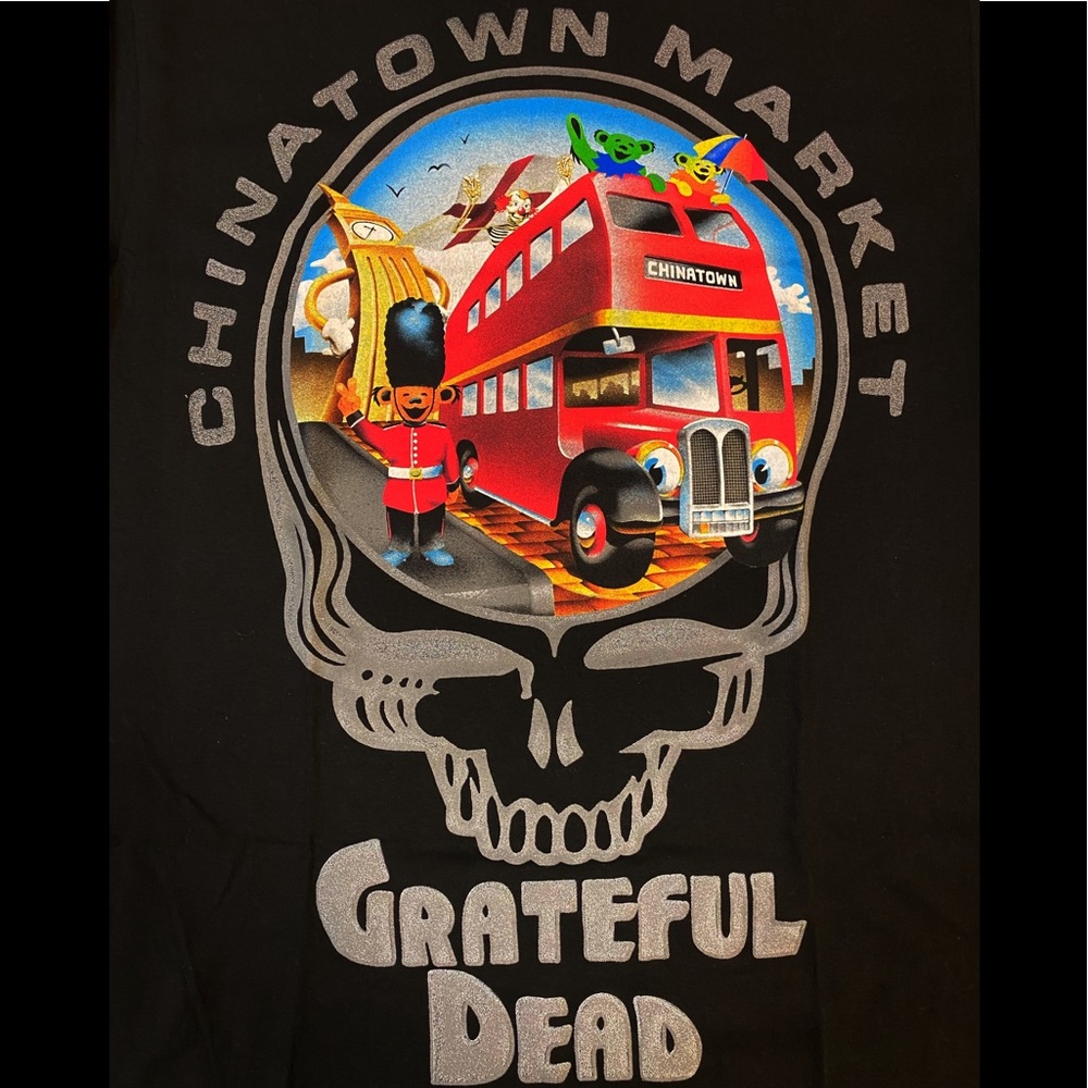 Chinatown market Grateful  dead mens tee